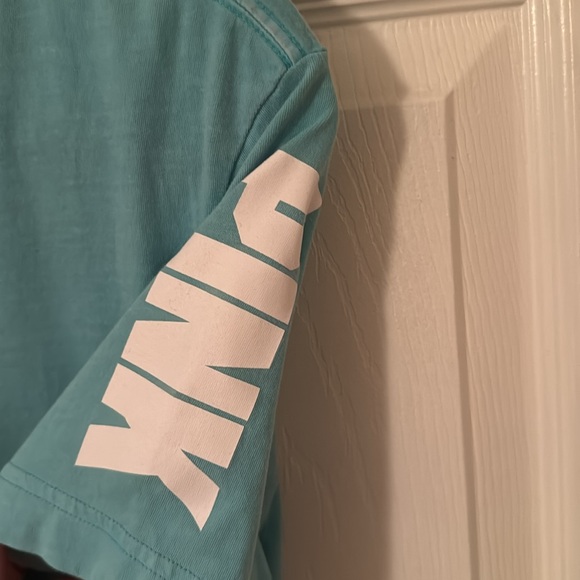 PINK Victoria’s Secret T-shirt Size S Color Blue White - Picture 7 of 12